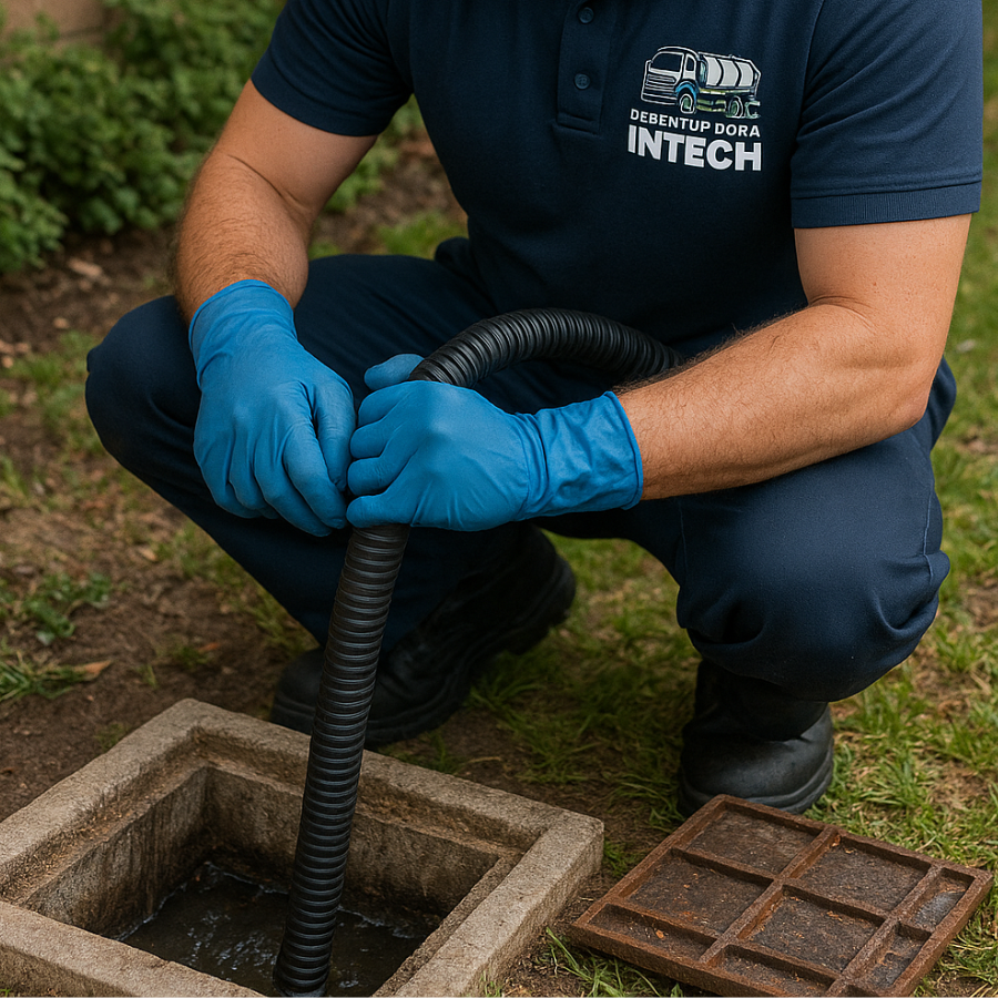 Limpeza de Caixa de Gordura